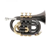 Roy Benson PT101K Pocket Trumpet Black and Gold