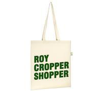 “Roy Cropper Shopper” Cotton Tote Shopper Bag, Open Top with Twin Handles, 38 cm x 40 cm