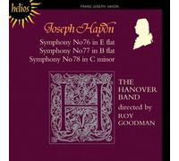 Roy Goodman: The Hanover Band - Haydn: Symphonies Nos 76-78