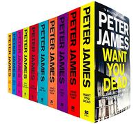 Roy Grace Series Books 1 - 10 Collection Set by Peter James (Dead Simple, Looking Good Dead, Not Dead Enough, Dead Man's Footsteps, Dead Tomorrow, Dead Like You & MORE!)