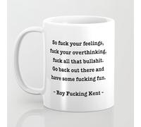 Roy Kent - Quote- Ted Fan - Believe AFC Richmond Cups Funny Coffee Cups with Handle Mugs for Milk Syrup Kitchen 330Ml