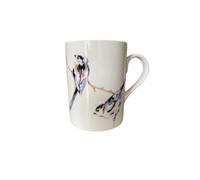Roy Kirkham - Birds Mug - Black and White