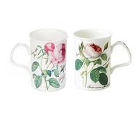 Roy Kirkham Lancaster Mug, Redoute Rose, Set of 6