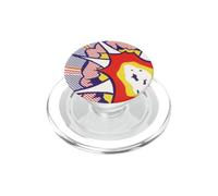 Roy Lichtenstein Explosion Pop Art Retro Graphic PopSockets PopGrip for MagSafe