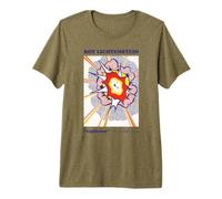 Roy Lichtenstein Explosion Pop Art Retro Graphic Premium T-Shirt