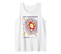 Roy Lichtenstein Explosion Pop Art Retro Graphic Tank Top