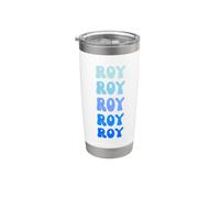 Roy Name Minimalist Design Stainless Steel Insulated Tumbler