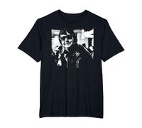 Roy Orbison Black and White Photo by Everard Smith T-Shirt, Men's Big and Tall, Black, 3X Tall