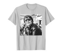 Roy Orbison Photo by Everard Smith T-Shirt, Men, Silver Grey, XX-Large