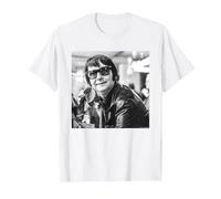 Roy Orbison Photo by Everard Smith T-Shirt, Men, White, XX-Large