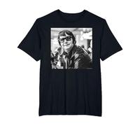 Roy Orbison Photo by Everard Smith T-Shirt, Men's Big and Tall, Black, 5X Tall