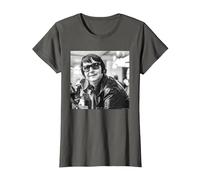 Roy Orbison Photo by Everard Smith T-Shirt, Women, Asphalt Grey, Medium