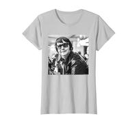 Roy Orbison Photo by Everard Smith T-Shirt, Women, Silver Grey, Medium