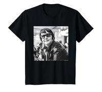 Roy Orbison Photo by Everard Smith T-Shirt, Youth, Black, Large