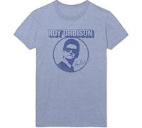 Roy Orbison - T-Shirt # M Unisex Blue # Photo Circle