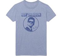 Roy Orbison - T-Shirt # M Unisex Blue # Photo Circle