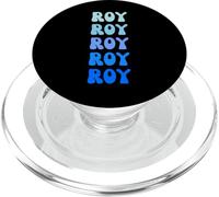 Roy Retro Name Stack Design PopSockets PopGrip for MagSafe