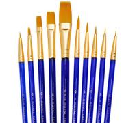 Royal 10 Brushes Value Set. For Artists Watercolour Acrylic Oil Painting SVP2