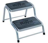 Royal 199200 Deluxe Double Step Non-Slip, Grey