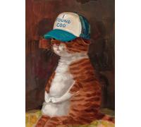 Royal Academy of Arts, Alison Friend, I found Cod, Blank Single Greeting Card, (12x 17cm)