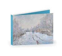 Royal Academy of Arts, Claude Monet, Snow Scene at Argenteuil, Pack of 10 Christmas Cards (17 x 12cm)