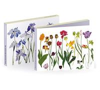 Royal Academy of Arts Elizabeth Blackadder Tulips and Irises Set of 6 Floral Art Greeting Cards (17 x 12 cm)