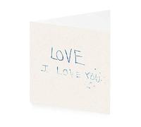 Royal Academy Tracey Emin Love I Love You Art Greeting Card (15 x 15 cm)