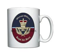 Royal Air Force Personalised Mug - Warrant Officer Cap Badge