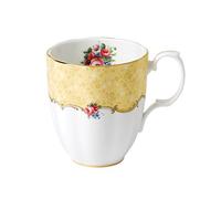 Royal Albert 100 Years 40017558 1990 Bouquet Mug 0.4L/14.1floz Yellow, Bone China