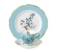 Royal Albert 100 Years Anniversary Teacup, Saucer & Plate Set, 8", FESTIVAL
