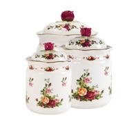 Royal Albert 28839007 Old Country Roses Canisters, Set of 3