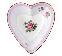 Royal Albert Candy Collection Love Lilac Heart Tray 13 cm, Porcelain, Multi, 12.5