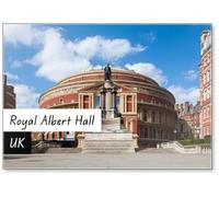 Royal Albert Hall in London. It Is A Concert Hall, Fridge Magnet