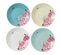 Royal Albert Miranda Kerr Everyday 40033970 20cm Plates Mixed Set of 4, Multi, Porcelain