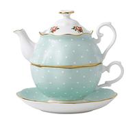 Royal Albert Modern Vintage Tea for One, 40, Polka Rose