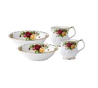 Royal Albert Old Country Roses 4-Piece Breakfast Set