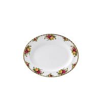 Royal Albert Old Country Roses IOLCOR00109 Oval Dish 33cm White, Fine Bone China