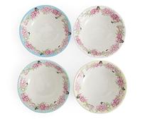 Royal Albert Pasta Bowl, Porcelain, Miranda Kerr Everyday Friendship, Mixed Colours, 4pcs, Pink