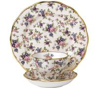 Royal Albert Royal Albert 100 Years English Chintz 3-Piece Tea Set (1940's)