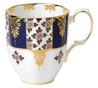 Royal Albert 100 Years 40017576 1900 Regency Mug, 0.4ltr/14.1 Floz / 400ml, Blue, Bone China