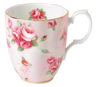 Royal Albert Mug, 0.4Ltr/14.1 Floz Pink, Bone China, Rose Blush, 0.4ltr