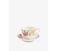 Royal Albert Miranda Kerr Australiana Teacup & Saucer White