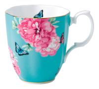 Royal Albert Miranda Kerr Friendship 40001826 Mug 0.40ltr, Turquoise, Fine Bone China, 1 Count (Pack of 1)