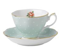 Royal Albert Royal Albert Polka Rose Vintage Teacup and Saucer