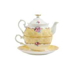 Royal Albert Teaware & Coffee Sets, High Quality Bone China, 100 Years Tea for One, Bouquet 1990