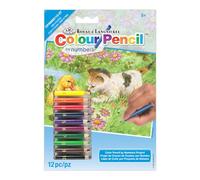 Royal and Langnickel A5 Colour Pencil by Numbers Kitten and Duckling,CPNMIN-113