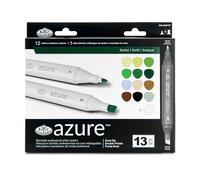 Royal and Langnickel Azure Marker Set 13/Package - Forest Colours