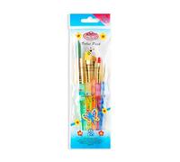 Royal and Langnickel, Big Kid's Choice Brush Set, 5 - Piece Variety Set, Shade, Liner, Angular, Round, Filbert