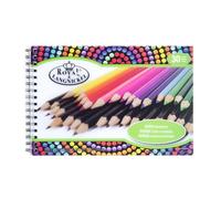 Royal and Langnickel Canvas Cover Spiral Sketchbook 8.5 inch x 11.75 inch