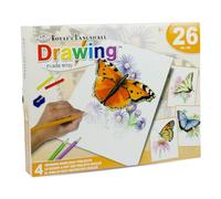 Royal and Langnickel Drawing Made Easy 4 Butterfly Projects Set